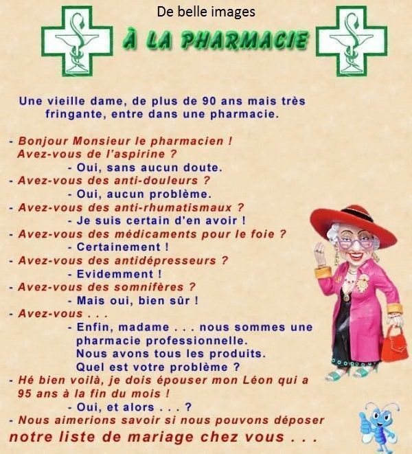 Résultat de recherche d'images pour "pharmacie humour"